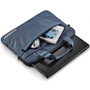 Monray Charter Maletín para Portátil 15.6 Pulgadas Azul Oscuro Jaspeado